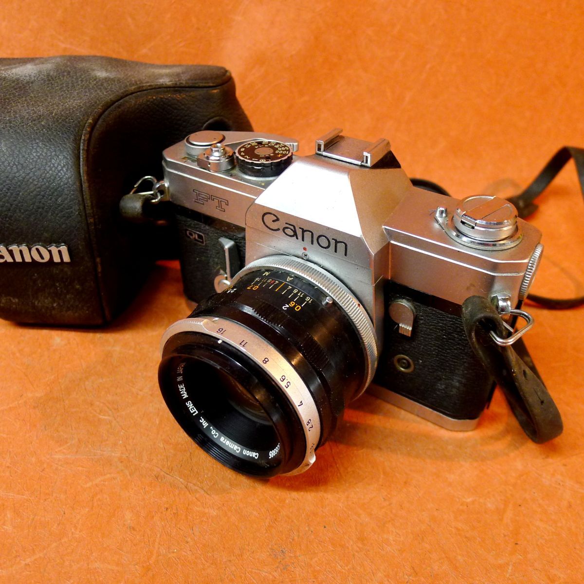 Canon キャノン FT AE-1 QL17 フィルムカメラ レンズ FL 1:1.8