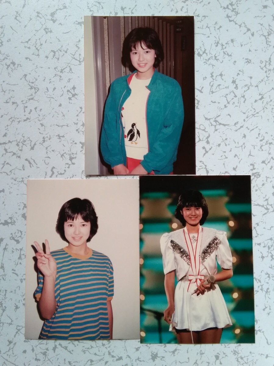 やや傷や汚れあり】(80年代アイドル)/(当時モノ)『石川秀美 (生写真