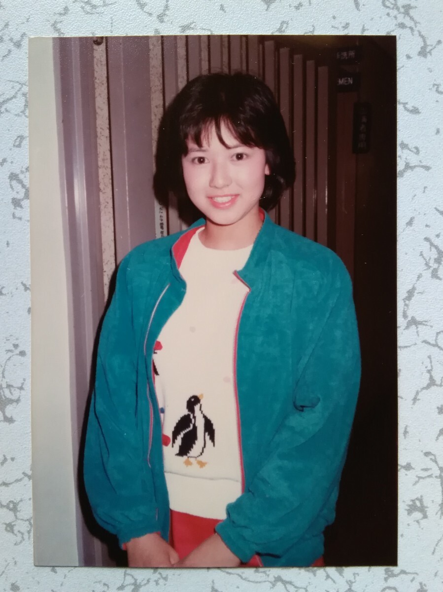 やや傷や汚れあり】(80年代アイドル)/(当時モノ)『石川秀美 (生写真