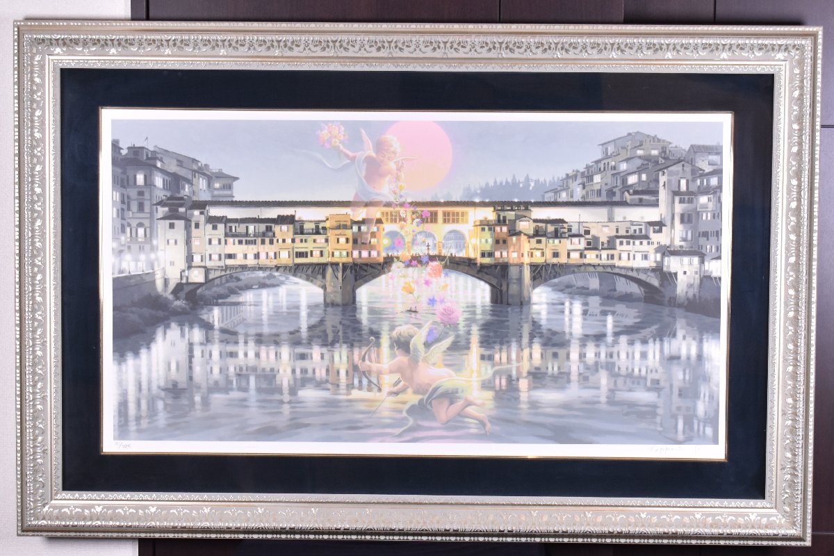 ヒロ・ヤマガタ　シルクスクリーン『ファミリー・ポートレート』超美品 ヒロ・ヤマガタ シルクスクリーン『ファミリー・ポートレート』超美品