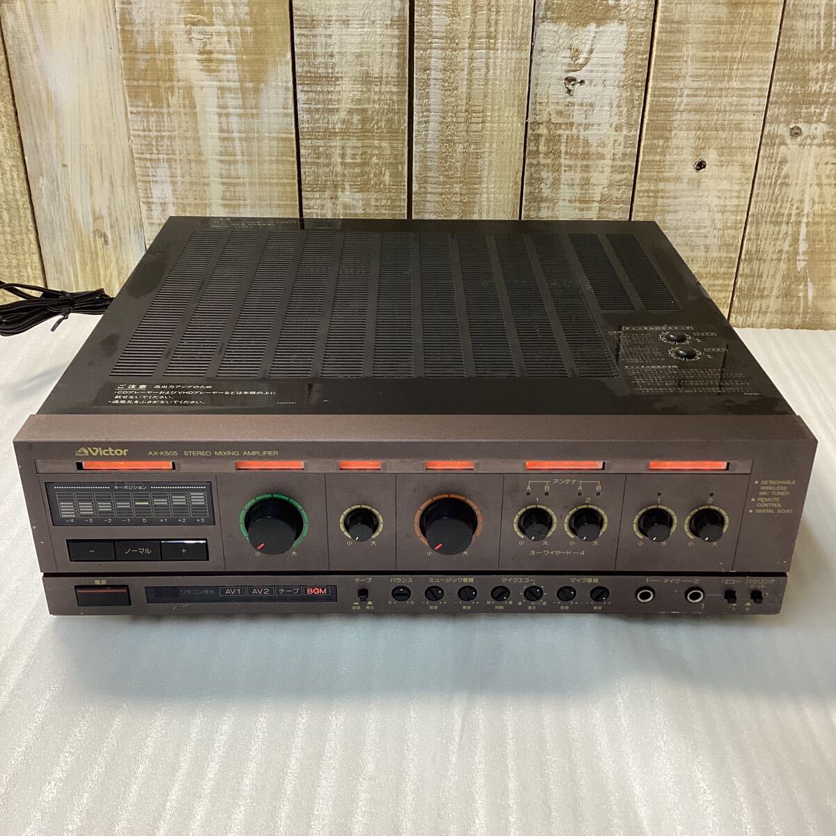 Victor カラオケアンプ MA-3 ミキサー⁄デジタルエコー Victor カラオケ