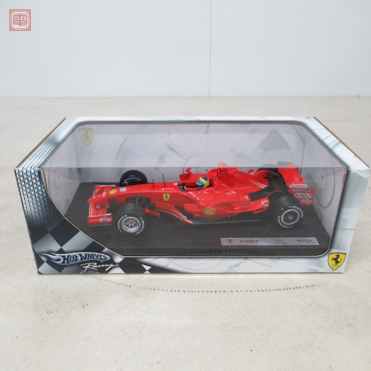 フェラーリF1 ホットウィール F2007 2種x2色 ライコネン マッサ フェラーリF1 ホットウィール F2007 2種x2色 ライコネン マッサ