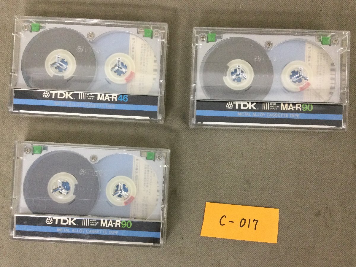 TDKカセットテープMA-R46(メタル) TDK MA-R46 金属カセットテープ