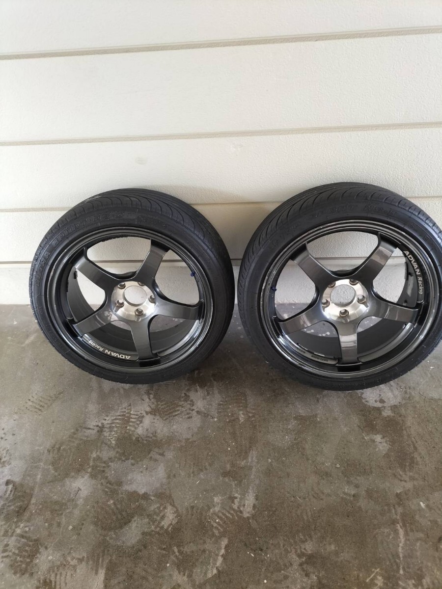 希少 ADVAN Racing 備わる TC3 18インチ