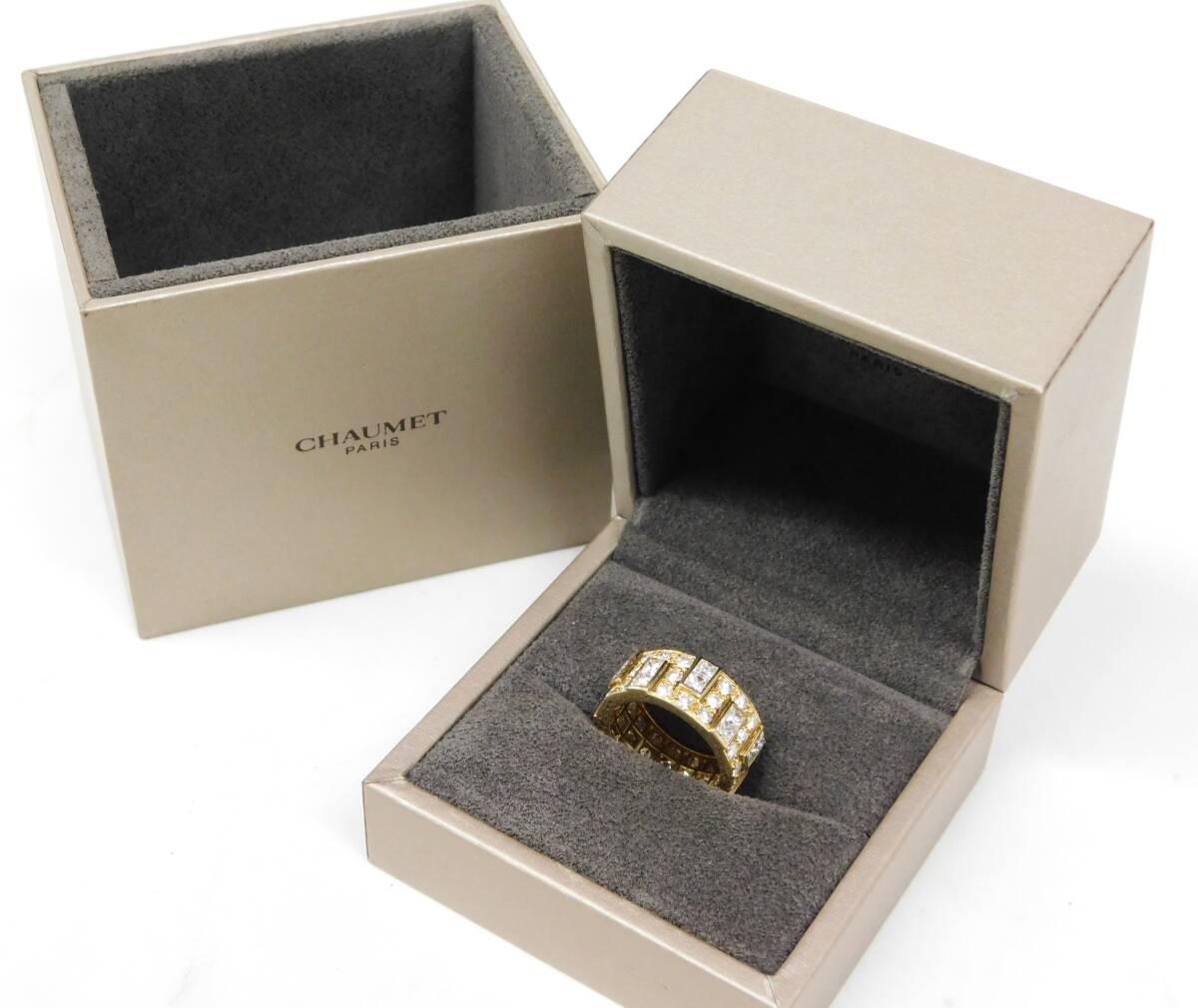 CHAUMET リングケース　指輪の箱のみ CHAUMET - CHAUMET ショーメ リング ケース 箱 ジュエリー