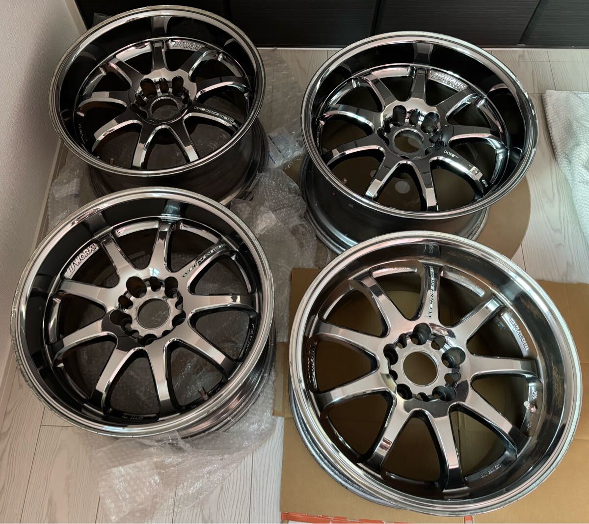 ワークエモーション XD9 4本セット