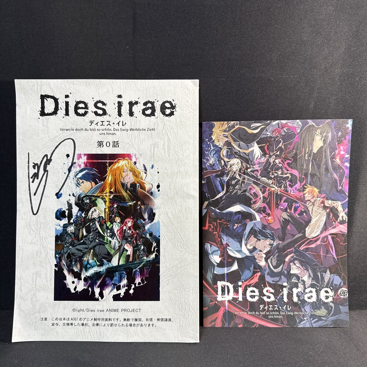a Dies irae 集合 3D クリスタルアート Dies Irae ショップ in 池袋P 