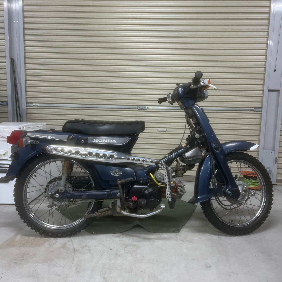 70ccにボアアップ❗ スーパーカブ カスタム車 ❗ベース