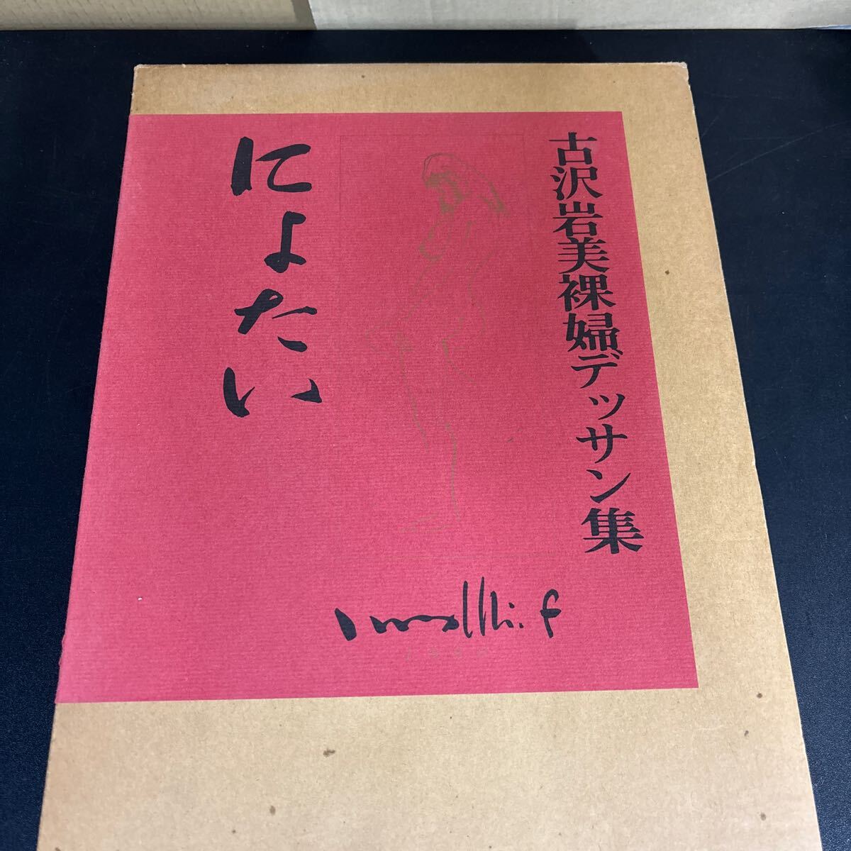 GK274(大型本) にょたい 古沢岩美裸婦デッサン集 豪華版 ノーベル書房