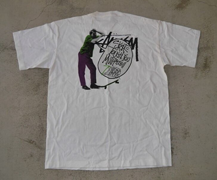 激レア 80's デッドストック OLD STUSSY ステューシー ランダムボタン