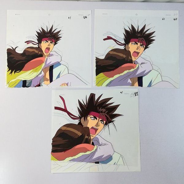 るろうに剣心 アニメ 初期 相良左之助 セル画 レイアウト