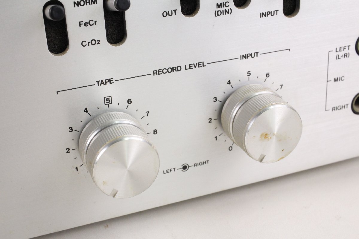 Clarion MD-8282A クラリオン デュアルカセットデッキ 1979年製
