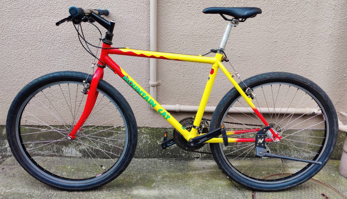 パナソニック　マウンテンキャット　OLD MTB マウンテンバイク　クロモリ マウンテンキャットの悩み - ゆのみんの自転車ブログ