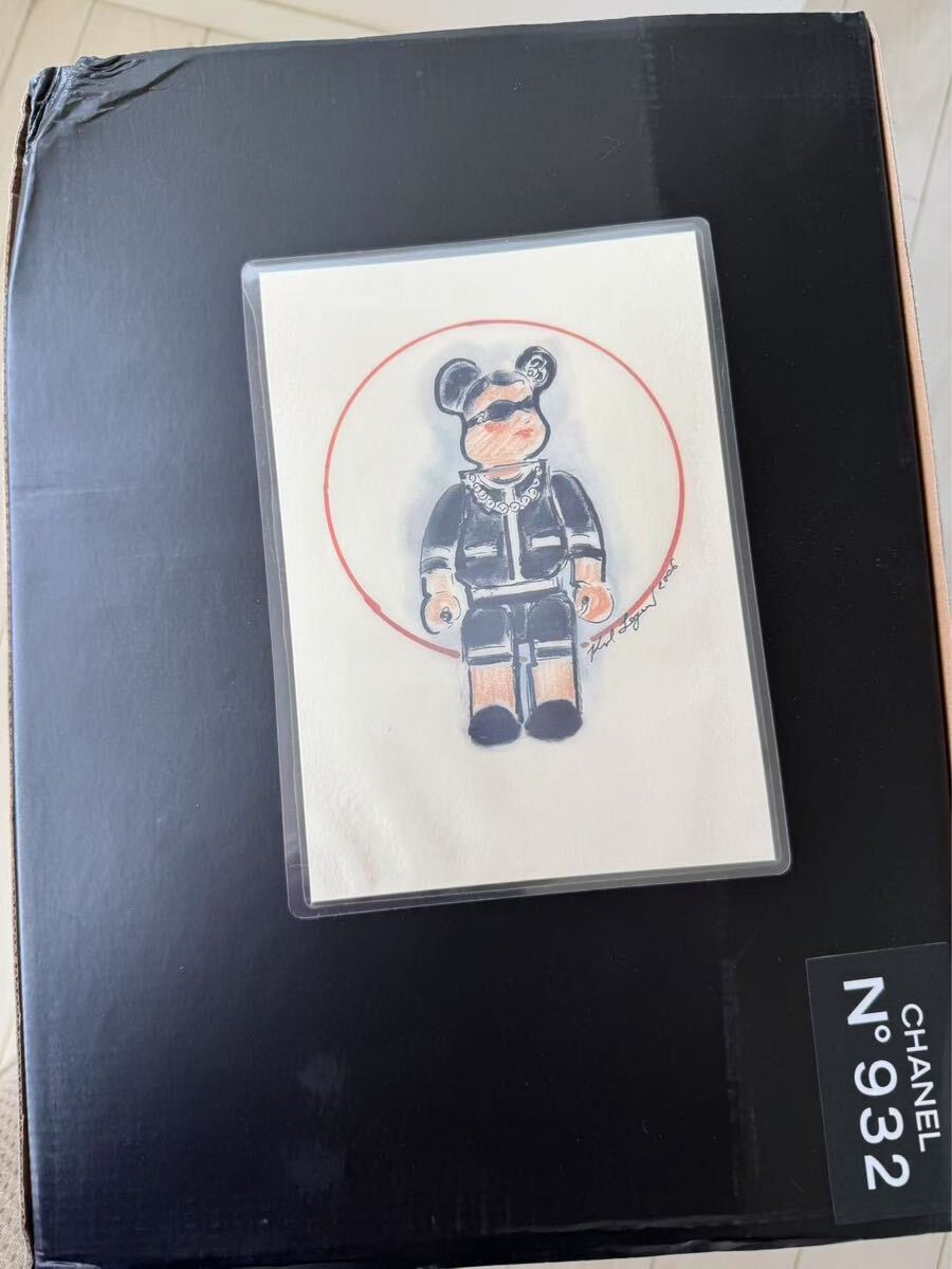 未使用】DEATH NYC 世界限定100枚 アートポスター BE@RBRICK