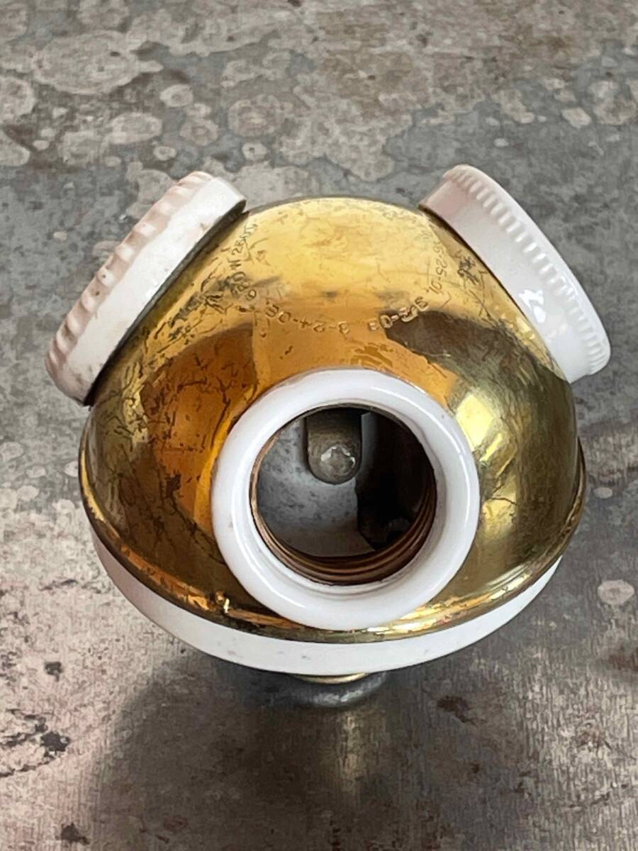 Benjamin Socket ベンジャミン ソケット 4灯 アンティーク 照明