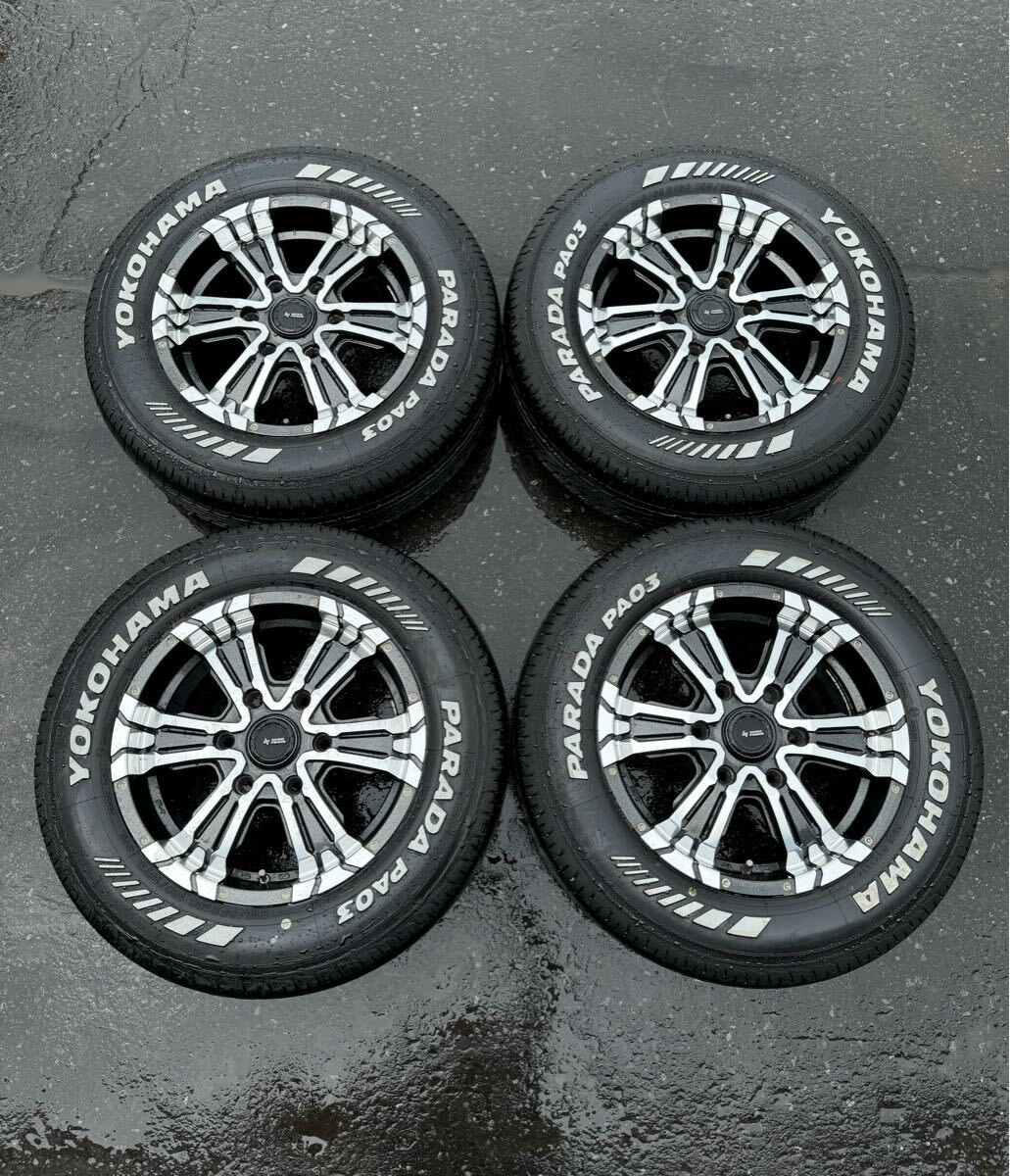 ○ハイエース RAYS レイズ TBR 16インチ ヨコハマ PARADA の落札