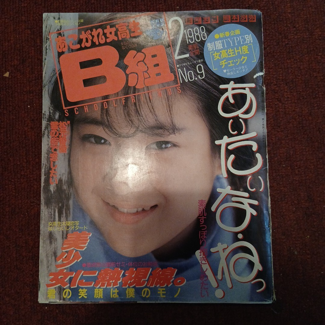 あこがれ女高生B組 1988年12月号の落札情報詳細 - Yahoo