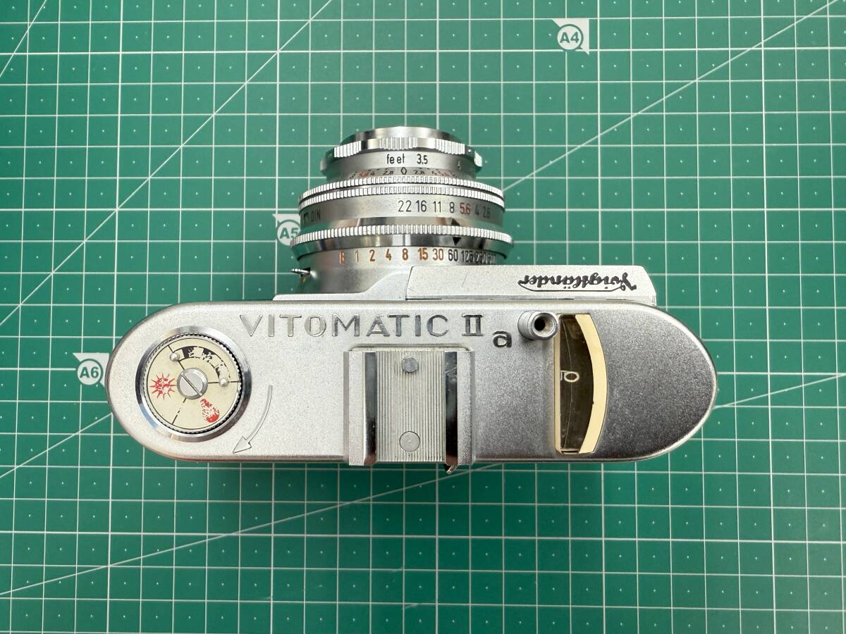 Voigtländer Vitomatic IIa – klassinen filmikamera (50mm f/2.8 Color-Skopar