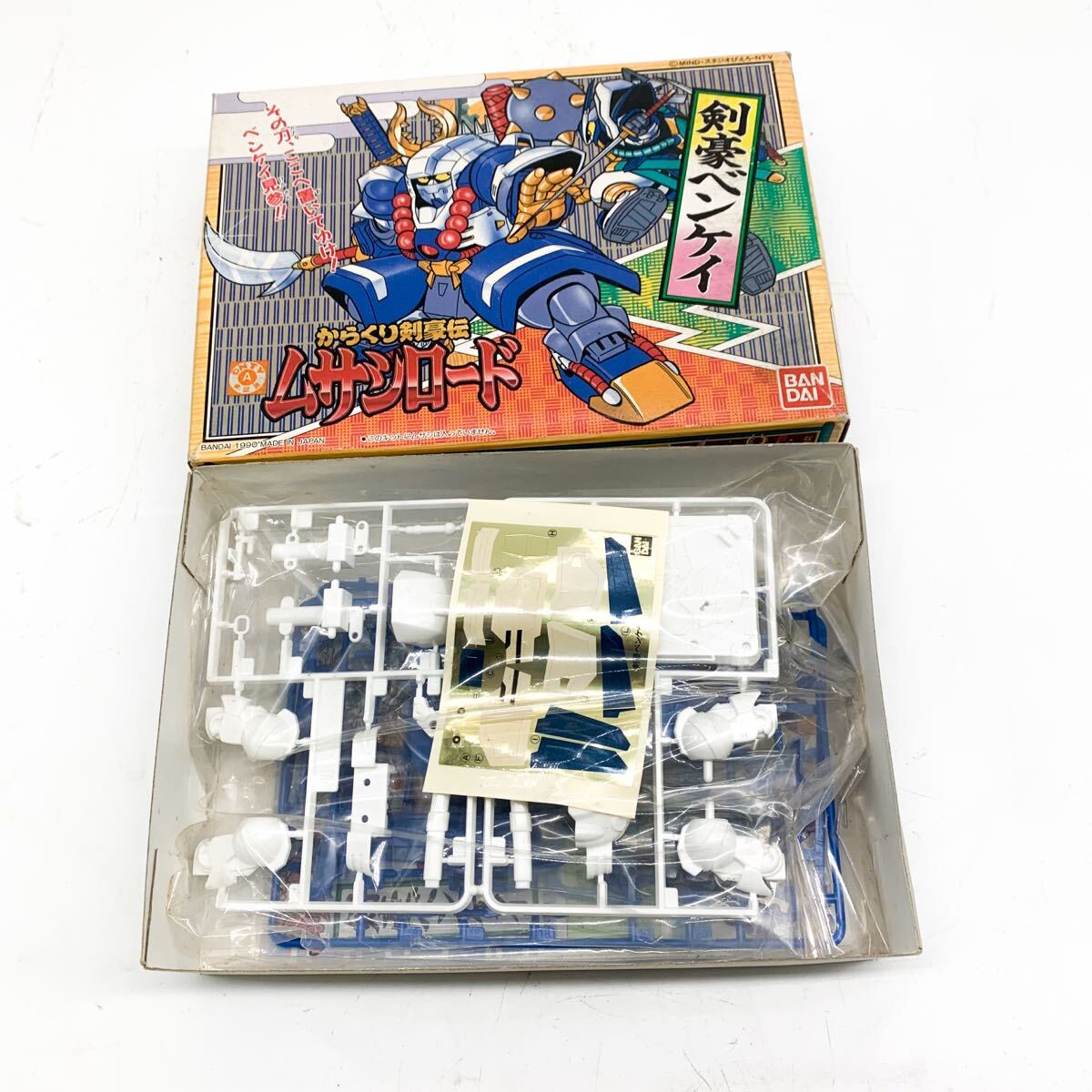 旧キット からくり剣豪伝ムサシロード 剣豪ムサシ 塗装 改修 完成品 SD