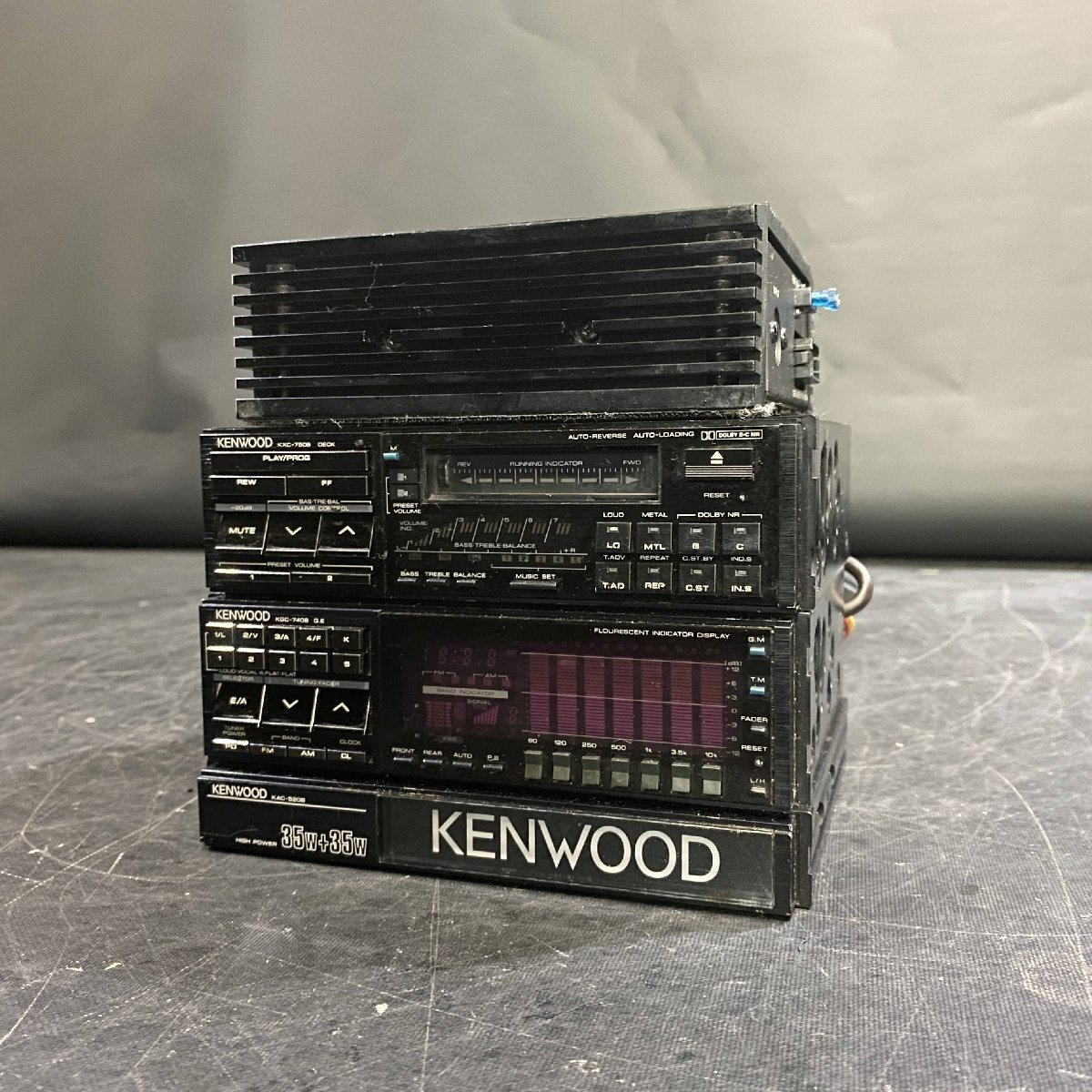 カーオーディオ KENWOOD KXC-7508 KGC-7408 KDC-9 KAC-5208 Yahoo!オークション - KENWOOD KXC-7508 KGC-7408 KAC-5208 KTC