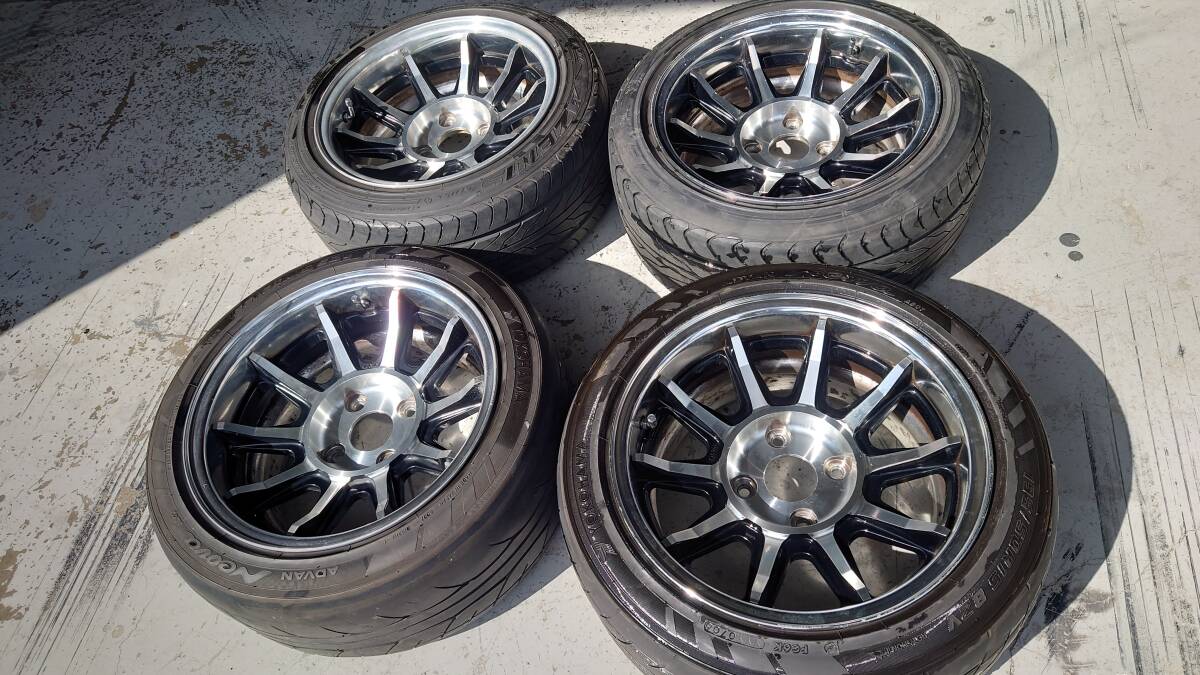 絶版! エンケイENKEI ビッグエンドバレル 195/45R15 7J 100-4H +35 札幌発 送料一律！