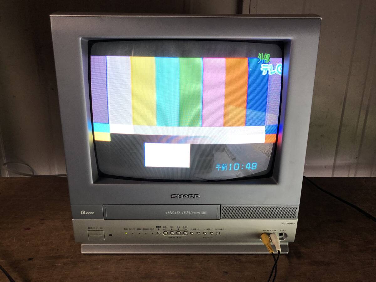 SHARP VT-14GY20 ブラウン管テレビデオ SHARP VT-14GY20 ブラウン管テレビデオ SHARP VT-14GY20