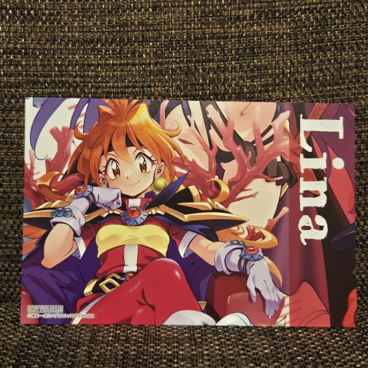 スレイヤーズ Slayers セル画 リナ＝インバース ガウリイ＝ガブリエフ