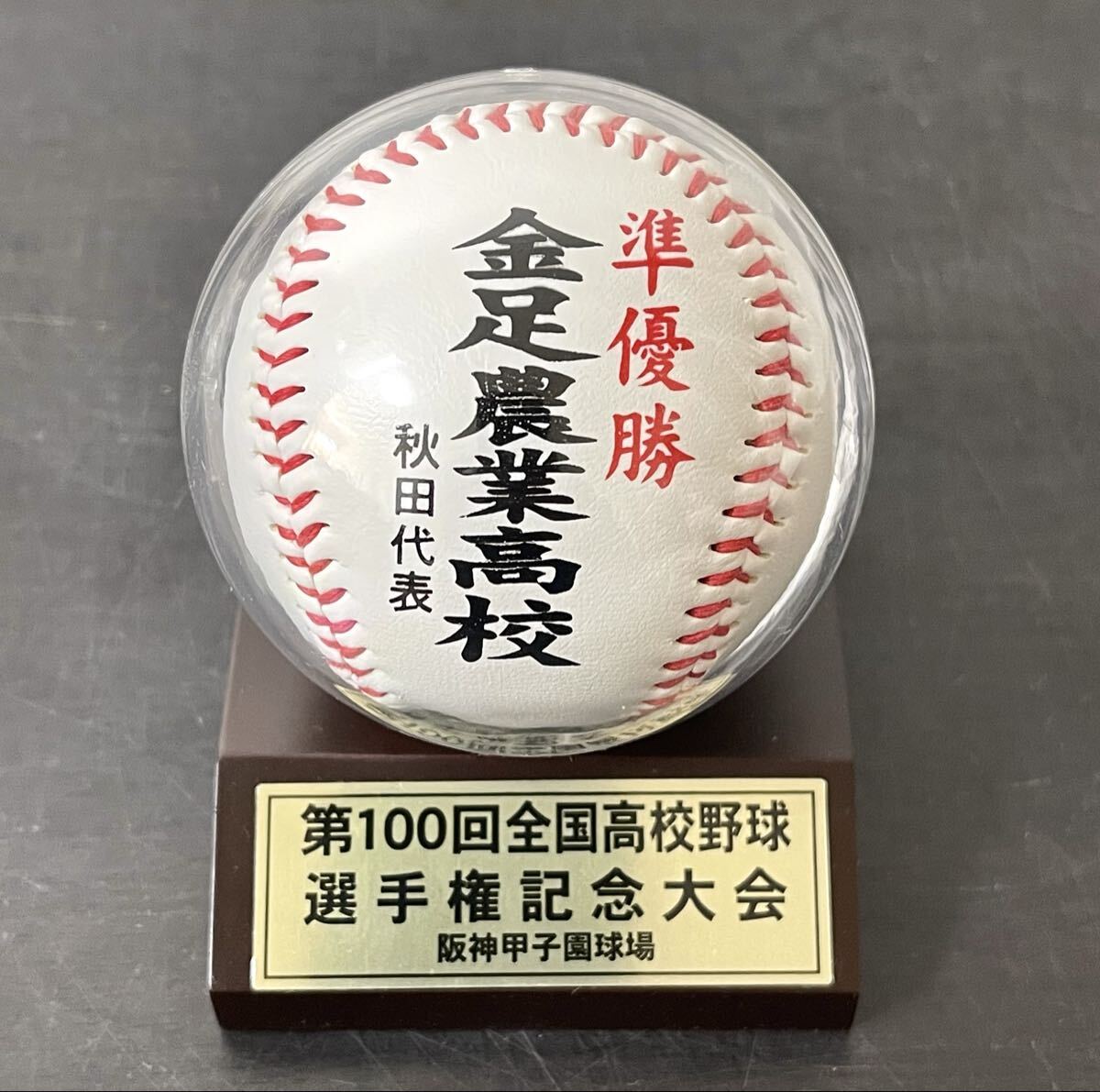 傷や汚れあり】甲子園 公式試合球2球セット 全国高校野球選手権大会