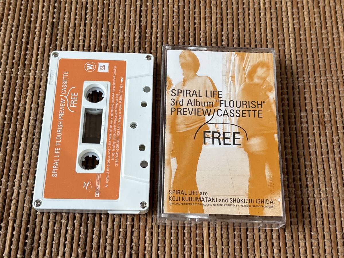 アナログ盤 LP レコード 開封済み/未使用 SPIRAL LIFE / FLOURISH