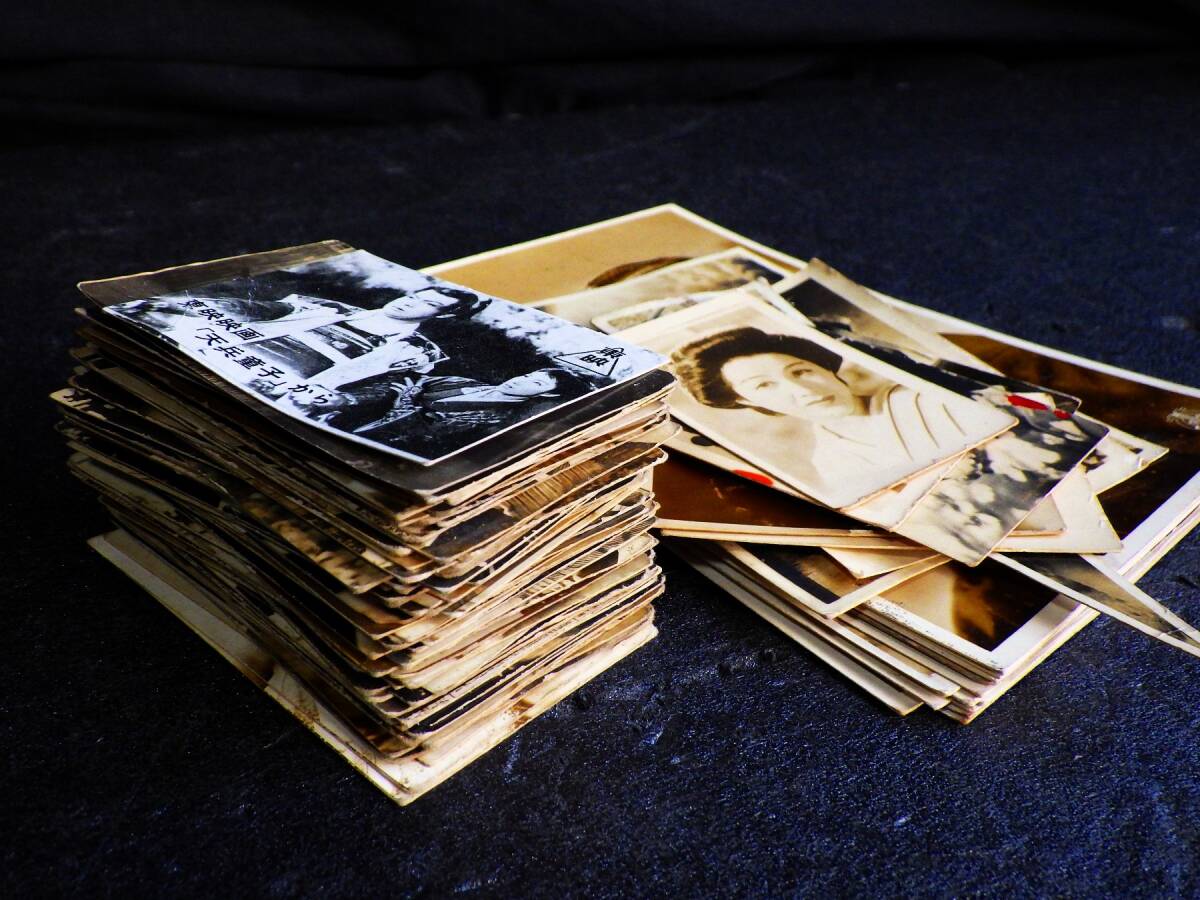 74☆高峰秀子・長谷川一夫（林長二郎）：『不如帰』戦前ブロマイド写真