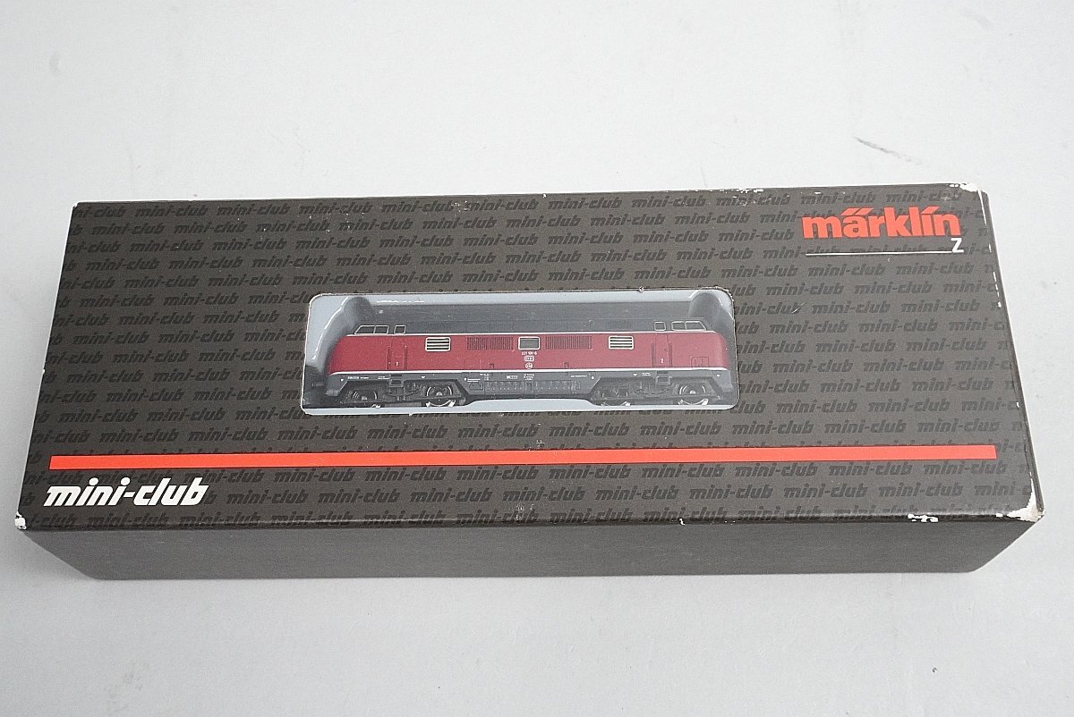 Marklin メルクリン Zゲージ mini-club ミニクラブ 8820 DB221 ディーゼル機関車の1番目の画像