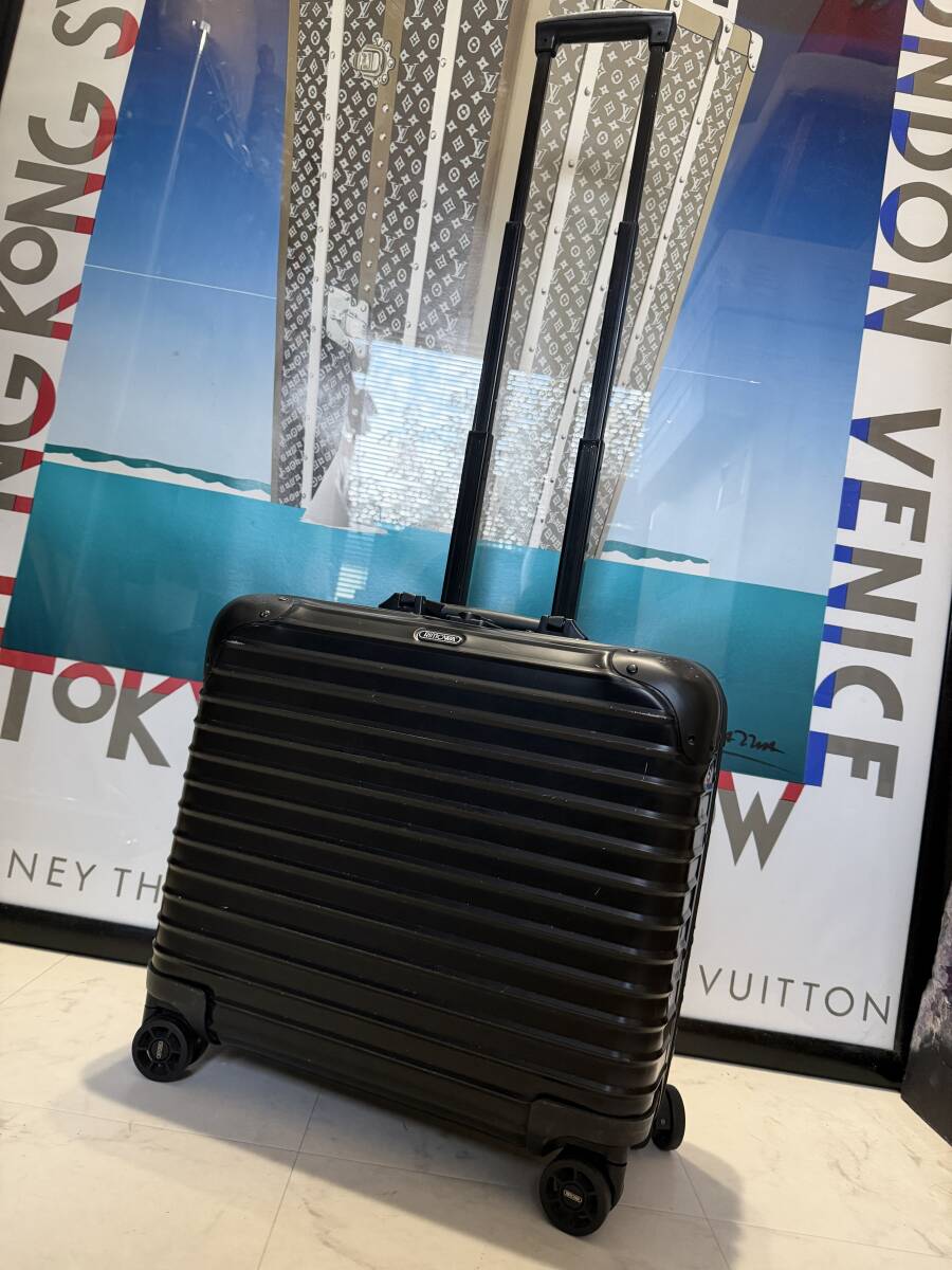 中古】売り切り☆リモワ トパーズ ステルス RIMOWA TOPAS STEALTH TSA