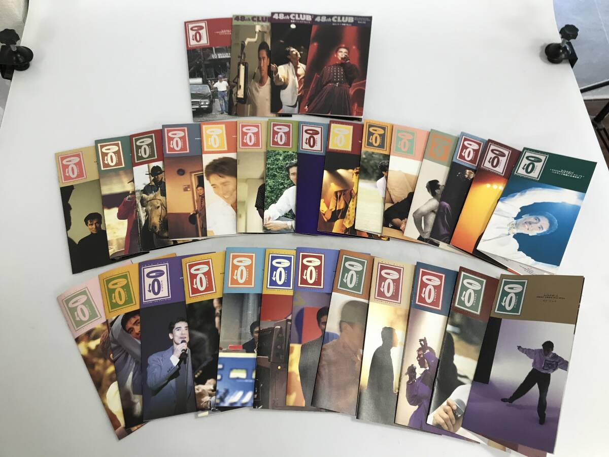 貴重】【長渕剛】長渕剛ファンクラブ会報 vol.8【1991年12月発行【入手