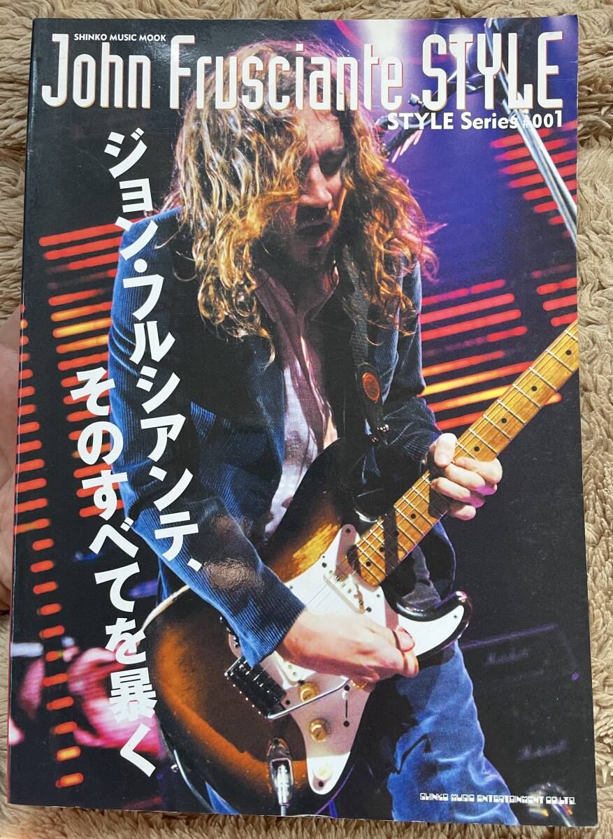 新品】新品☆ジョンフルシアンテ フォトプリントTシャツ☆ギタリスト