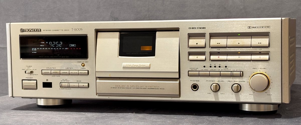 □ジャンク即決！！PIONEER カセットデッキ T-838 パイオニア Pioneer