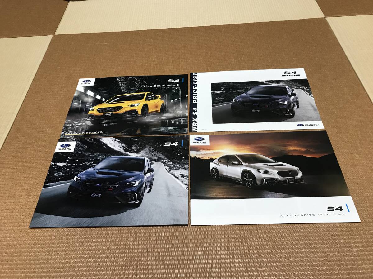 F887・スバル純正 インプレッサ WRX STI オプションカタログ 