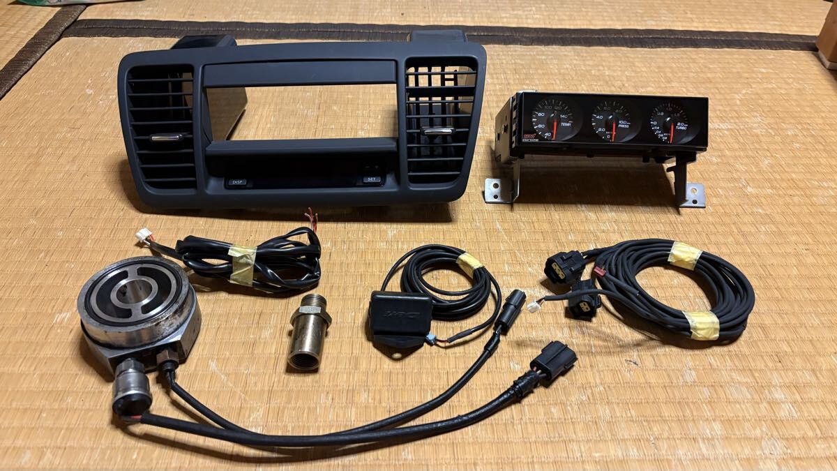 BP5/BL5 STI ゲノム 3連メーター Defi ☆ DIN - Gauge ディンゲージ 