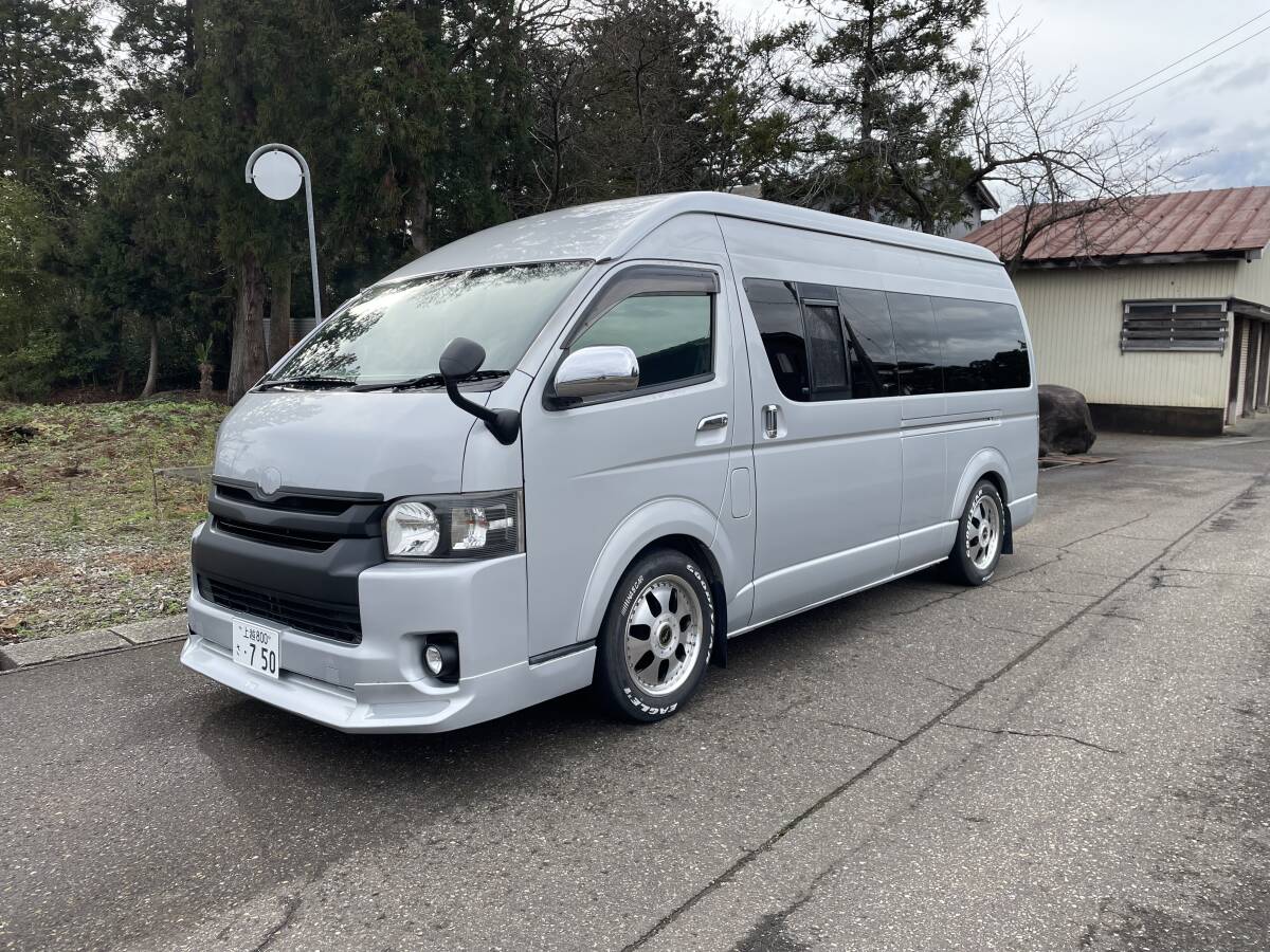 中古】ハイエース100系 キャンピングカー 車検付きの落札情報詳細 