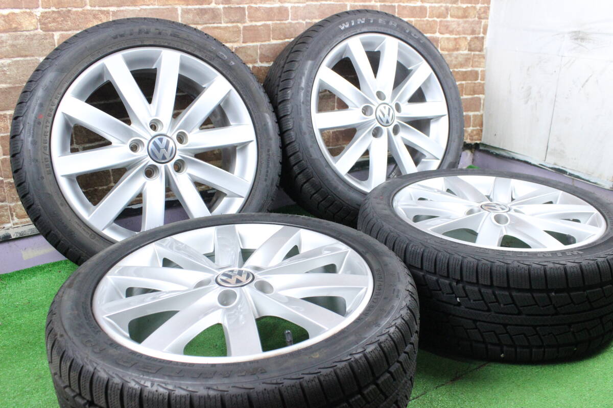新品】☆新品未使用VWフォルクスワーゲンスタッドレスタイヤ純正