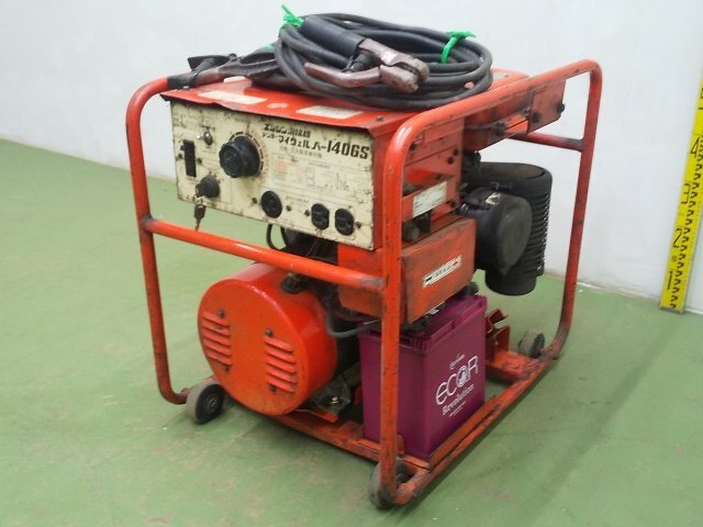 中古動作品 エンジン溶接機 デンヨー マイウェルパー ACX-140GⅡ 溶接