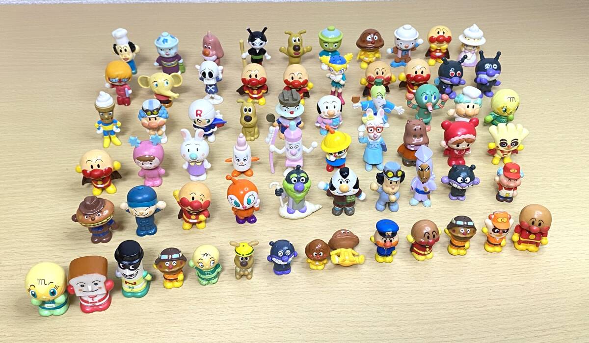 【7個セット】111〜 アンパンマンミュージアムフィギュア レア 廃盤品ケースがつながる アンパンマンミュージアムフィギュア