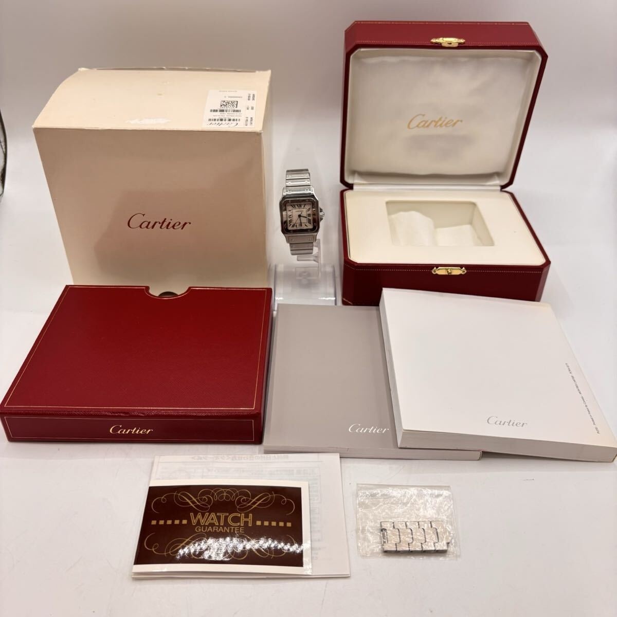 新品】極美品 カルティエ Cartier 時計ケース 時計 ケース 箱 説明書