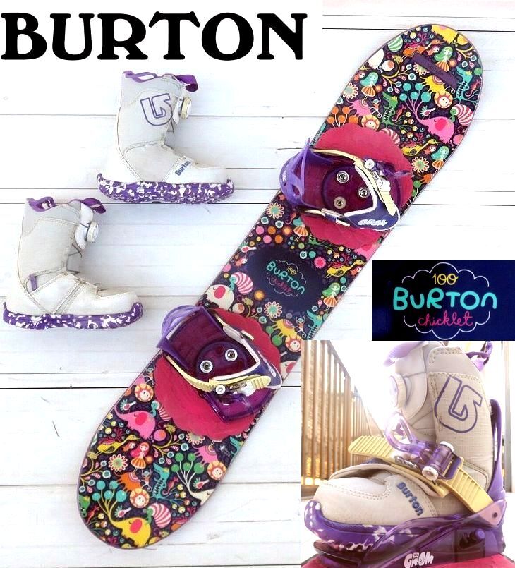 送料込： バートン スノーボード 板 2016-2017モデル BURTON CHICKLET