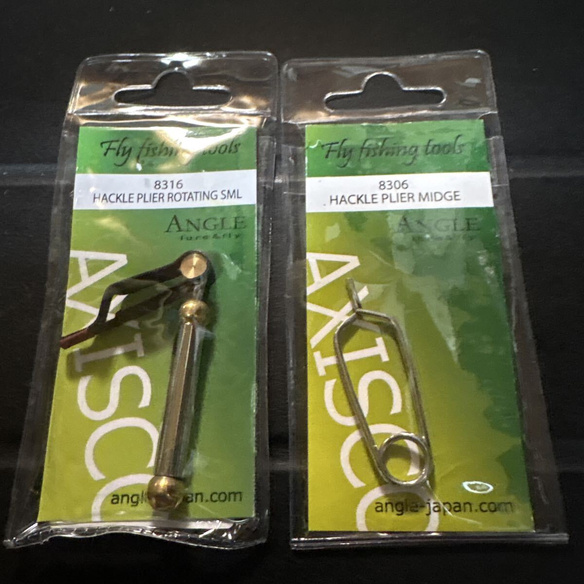 Jドリン　ハックルプライアー やや傷や汚れあり】 ○○○J・Dirin's Hackle Pliers J・ドリンズ