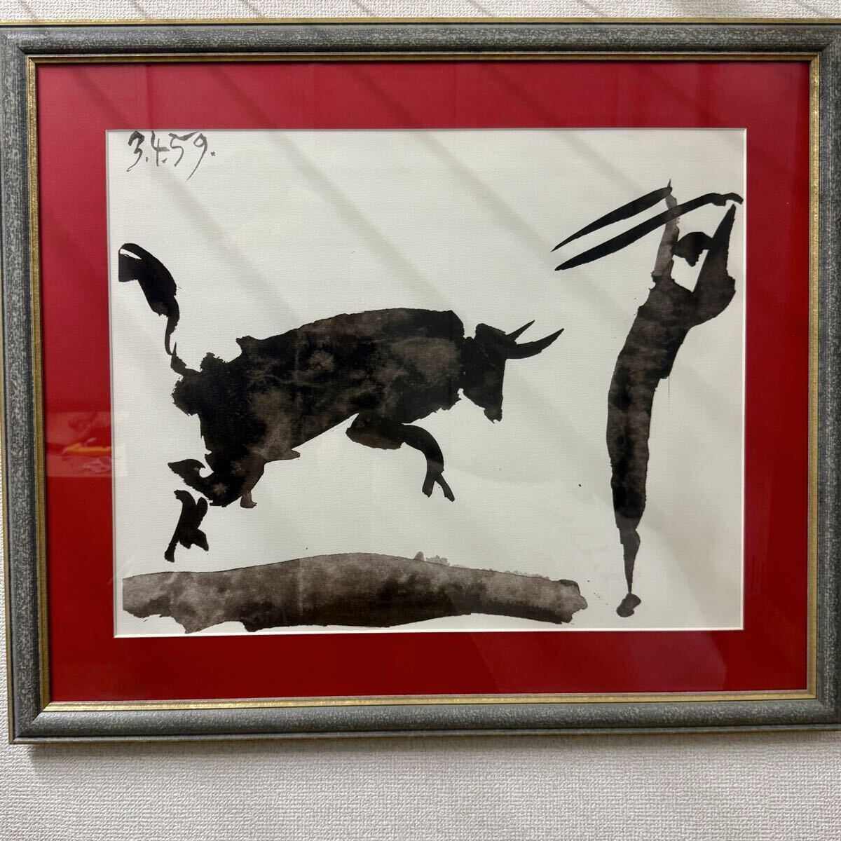 パブロ・ピカソ 1963年 「母子像」 リトグラフ 石版画 エスタンプ 複製