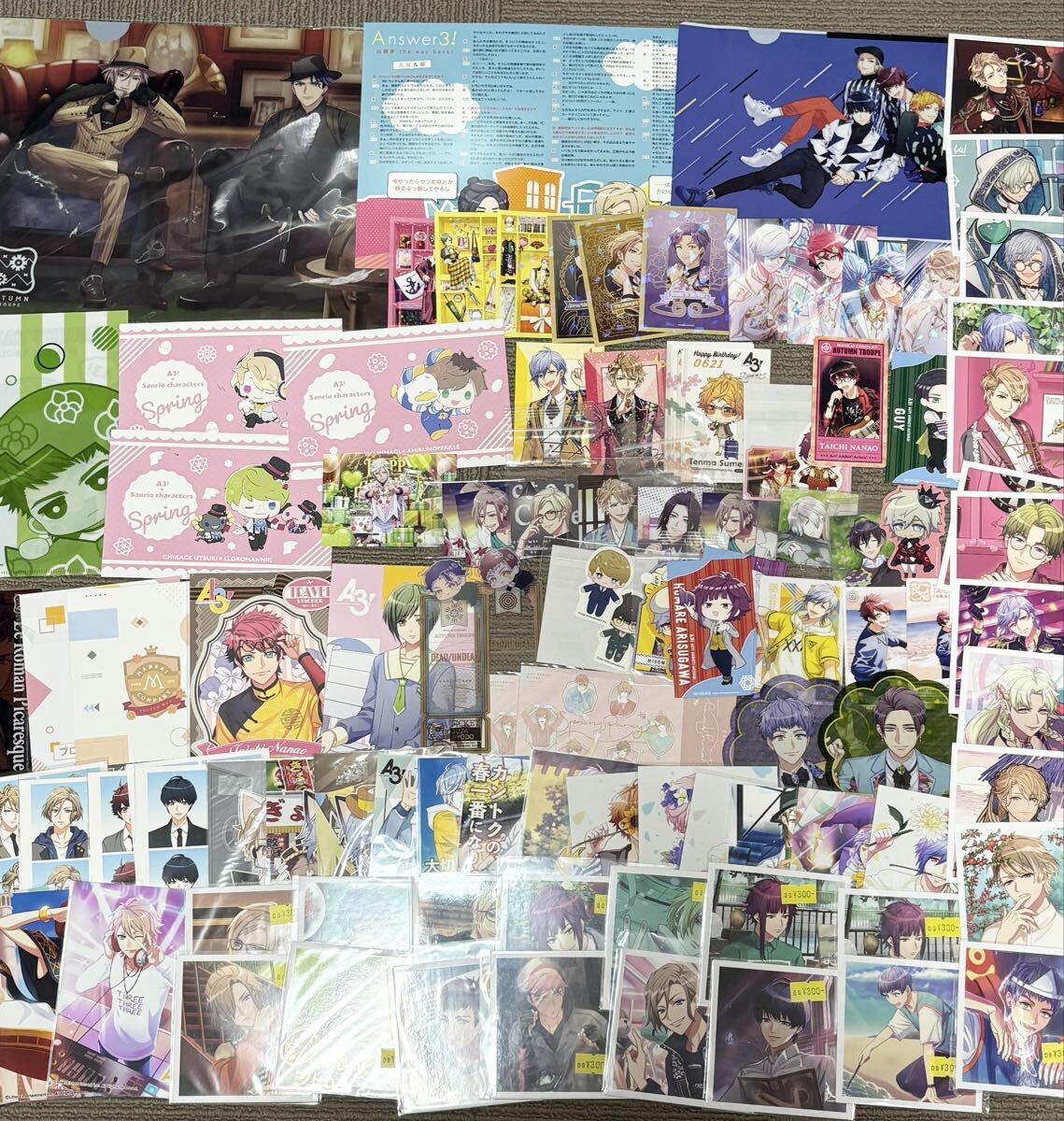 新品】A3! アニメイトフェア 特典 芸術の秋 ホスト名刺風カード 月岡紬