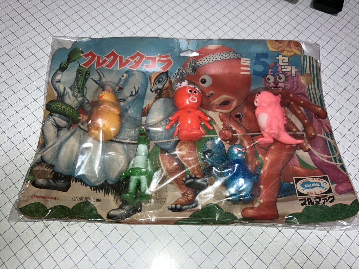 クレクレタコラ」 ビラゴン ソフビ ミニ ブルマァク タグはおまけの 