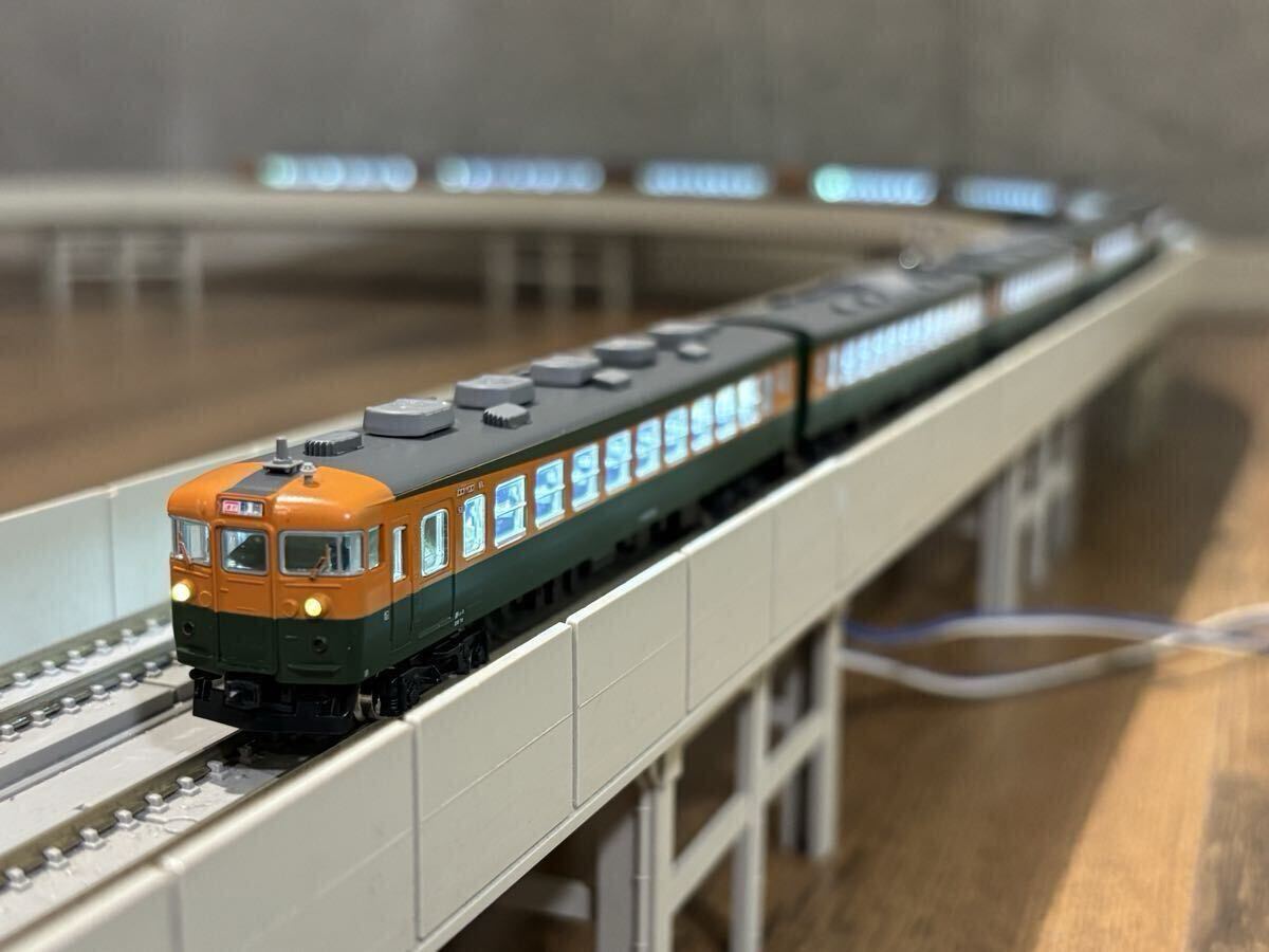 新品】【回送運転台の500番台】 KATO モハ164 513 (165系 急行 佐渡