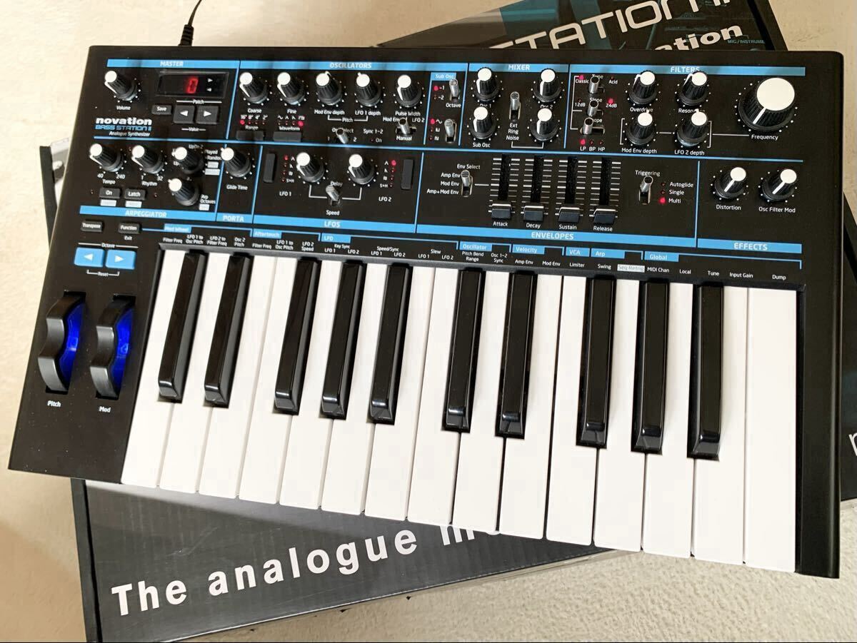 【美品】KORG microSTATION 　61鍵コントローラ 中古] KORG MicroStation 61鍵/コンパクトながらシーケンサーも内蔵