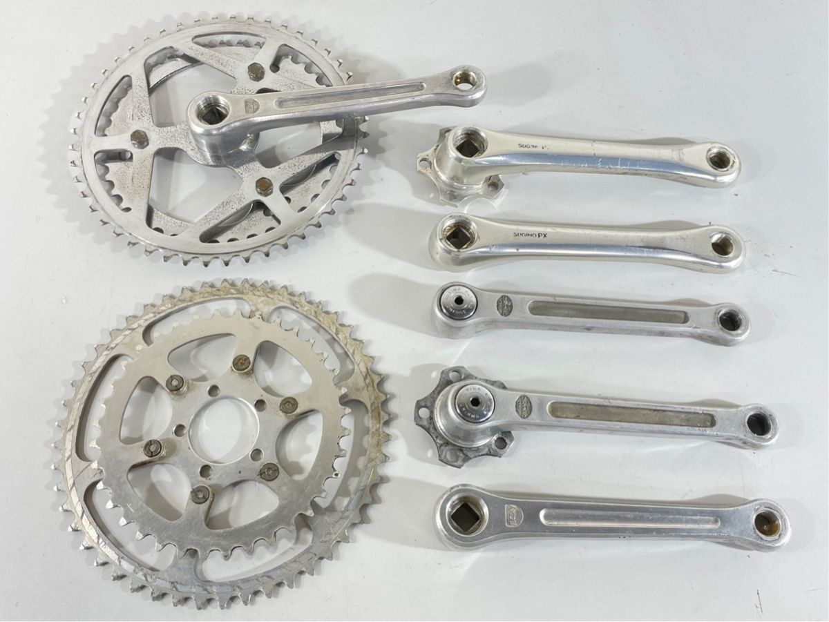 ☆sugino／スギノ RD2 クランクセット170mm 48×34T 9速☆の落札情報
